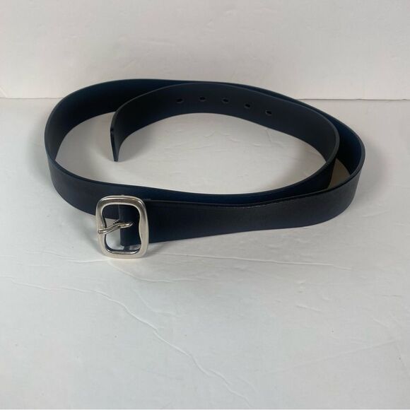 Ben Sherman Black Leather Belt Made in Italy Size XL - Picture 1 of 10